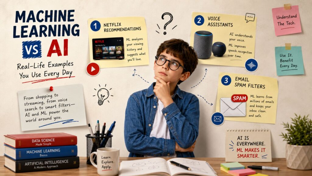 Machine Learning vs AI
