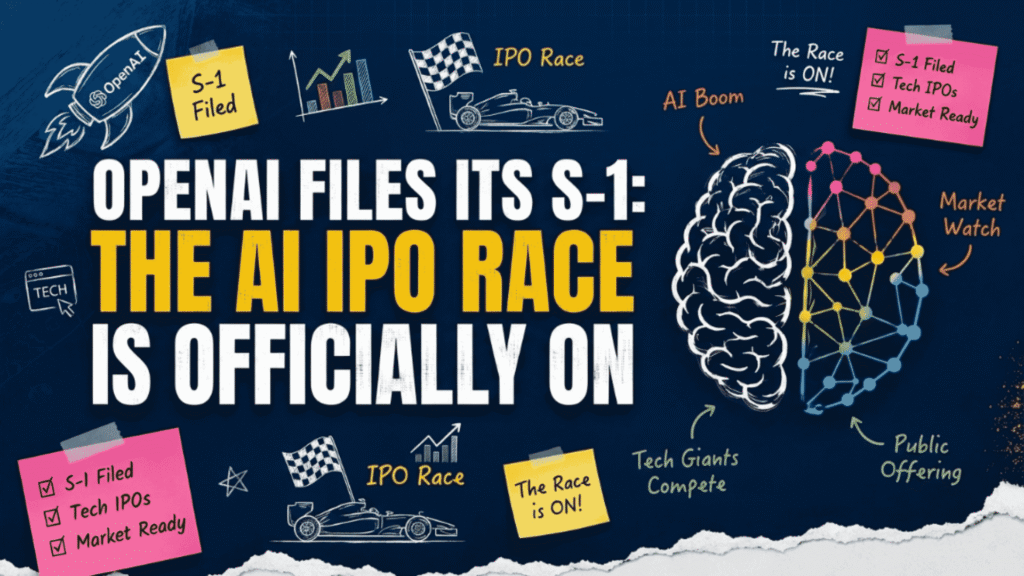 OpenAI Files Its S-1 The AI IPO Race Is Officially On