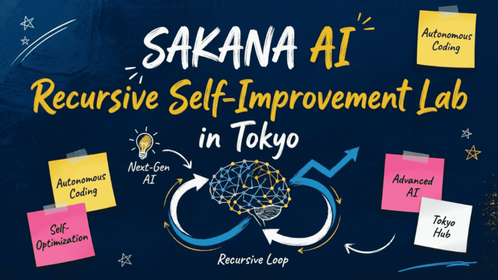 Sakana AI Opens a Recursive Self-Improvement Lab in Tokyo