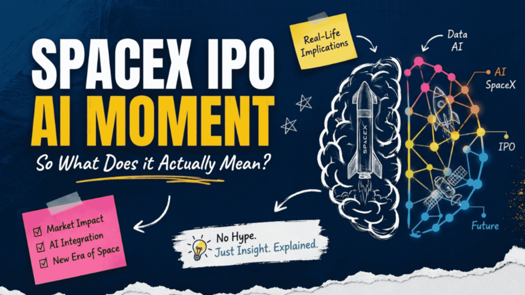 So What Does the SpaceX IPO AI Moment Actually Mean