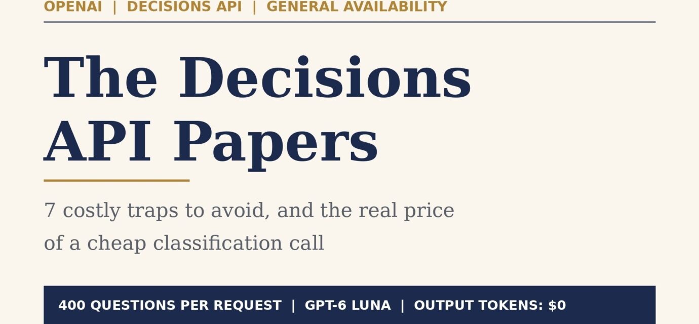 OpenAI Decisions API