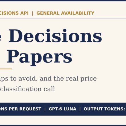 OpenAI Decisions API