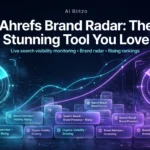 Ahrefs Brand Radar: The Stunning Tool You Love featured image with radar screens over a search results skyline