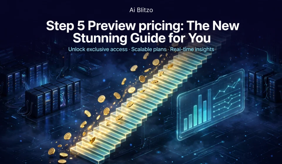 Step 5 Preview pricing featured image with glowing steps and golden token coins